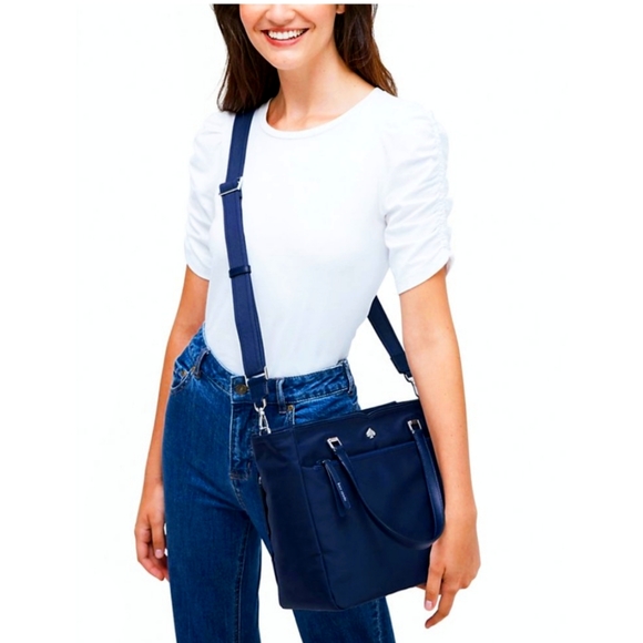 ⭐Kate Spade⭐ GET IT WHILE YOU CAN!Garden Vine handbag in the color nightcap NWOT - Picture 2 of 16